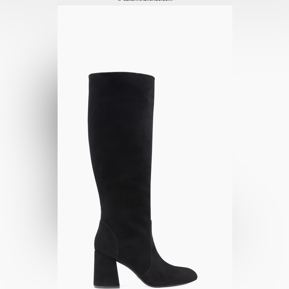 Stuart Weitzman Black Heeled Boots